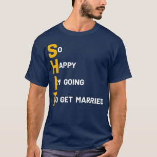 Camiseta Fiesta de Despedida de Soltero Divertida para Homb