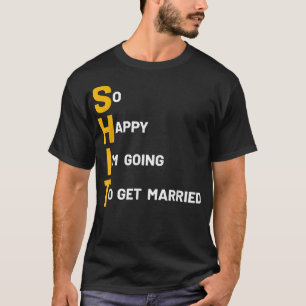 Camiseta Fiesta de Despedida de Soltero Divertida para Homb