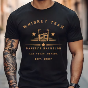 Camiseta Fiesta de Despedida de Soltero Personalizada con T