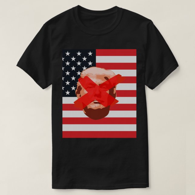 Camiseta Fiesta de destitución de Trump (Diseño del anverso)