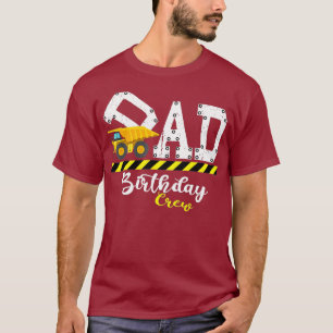Camiseta Fiesta de Día B Papá Fiesta de Construcción de la