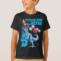 fiesta de Dinosaur de 5 años 5.º cumpleaños 2018
