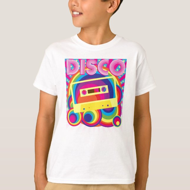Camiseta Fiesta de disco (Anverso)
