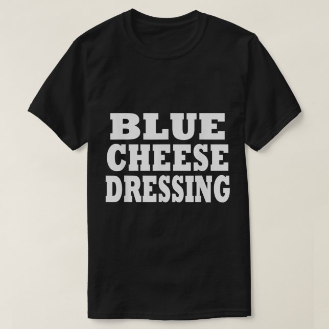 Camiseta Fiesta de disfraces de queso azul con vestido de H (Diseño del anverso)