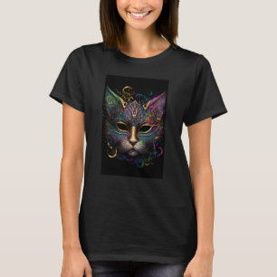 Camiseta Fiesta de disfraces del festival de Mardi Gras de