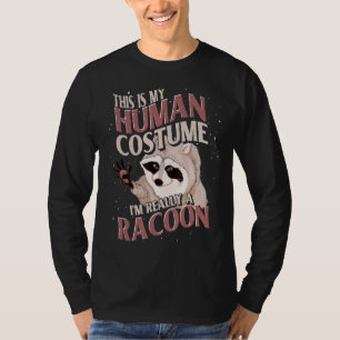 Camiseta Fiesta de disfraces Trash de animales forestales P
