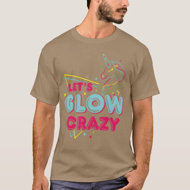 Camiseta Fiesta de disfraz retro de los 80 tema Disfraz de  (Anverso)