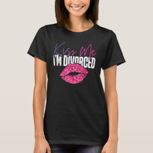 Camiseta Fiesta de divorcio feliz Bésame Estoy divorciado_2