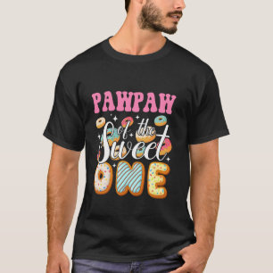 Camiseta Fiesta de Donas del Primer Cumpleaños de Pawpaw de