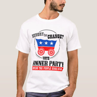 Camiseta ¡Fiesta de Donner del voto!