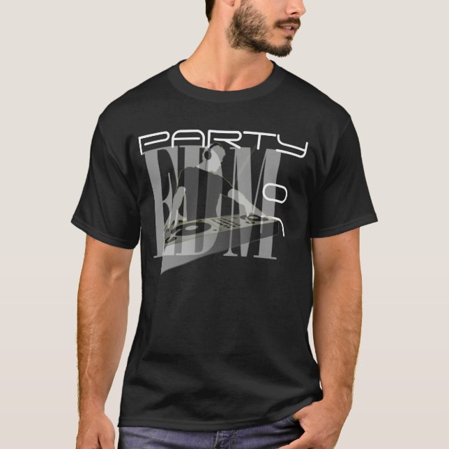 CAMISETA FIESTA DE EDM (Anverso)