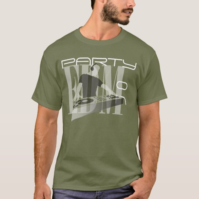 CAMISETA FIESTA DE EDM (Anverso)