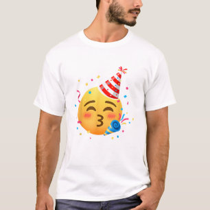 Camiseta Fiesta de Emoticonos Divertidos