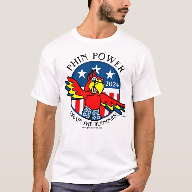 Camiseta fiesta de energía de PHin 2024 (Anverso)