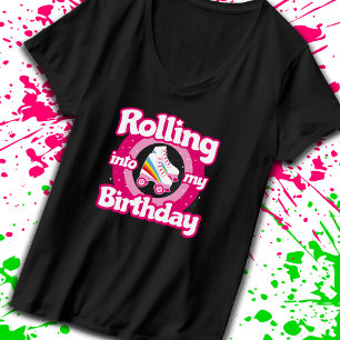Camiseta Fiesta de esquí - Cumpleaños de patinaje sobre pat
