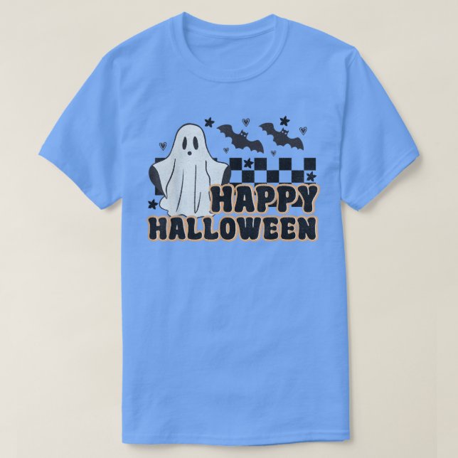 Camiseta Fiesta de Fantasma Halloween Feliz Halloween 2022  (Diseño del anverso)