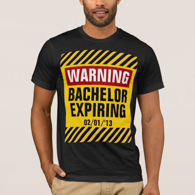 Camiseta Fiesta de fecha de vencimiento de la bachillerato  (Anverso)