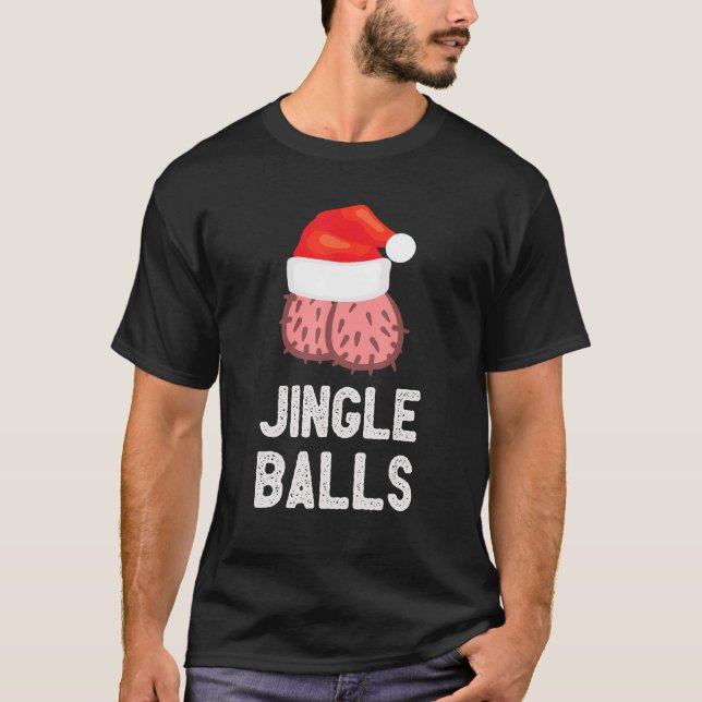 Camiseta Fiesta de feriado de Jingle Balls Santa Navidades (Anverso)