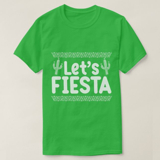 Camiseta Fiesta de Fiesta Fun Festival Mexicano (Diseño del anverso)