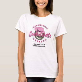 Camiseta Fiesta de fin de semana de despedida de soltera Di