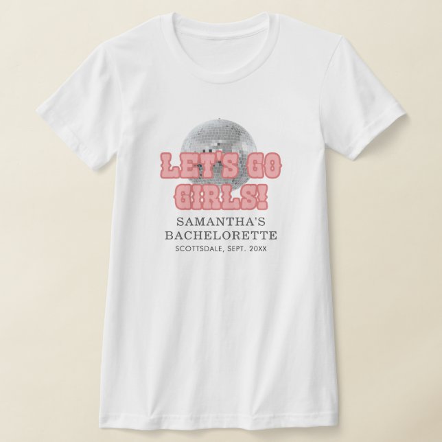Camiseta Fiesta de fin de semana de soltera Disco Retro de  (Distribución)