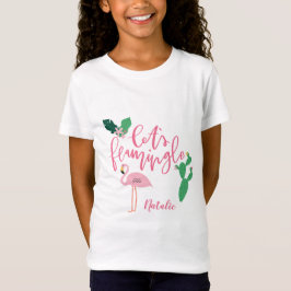 Camiseta Fiesta de flamingo tropical