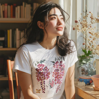 Camiseta Fiesta de Flor de Mariposa!
