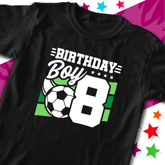 Camiseta fiesta de fútbol de 8 años Niño de 8 años (Subido por el creador)