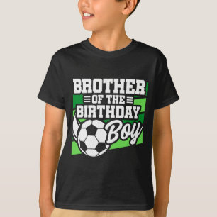 Camiseta Fiesta de fútbol de niños hermano del chico del cu