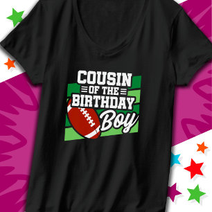 Camiseta Fiesta de fútbol infantil primo del niño cumpleaño