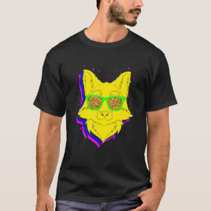Camiseta Fiesta de Gafas de Sol Animal Fresco Animal del Bo