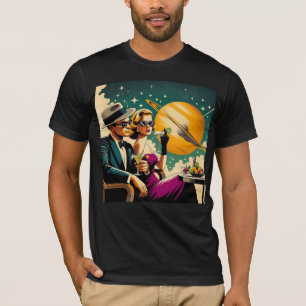 Camiseta Fiesta de Gangsters con Martini de Las Vegas de la