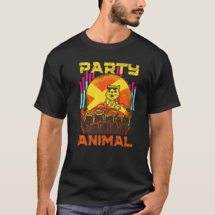 Camiseta Fiesta de gato de música house Dj Juventud C