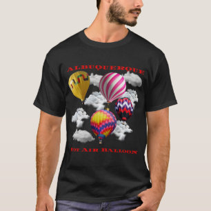 Camiseta Fiesta de globo aerostático Albuquerque Nuevo Méxi