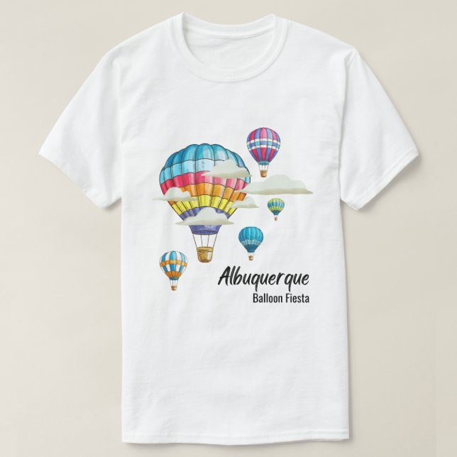 Camiseta Fiesta de globo de Albuquerque (Diseño del anverso)