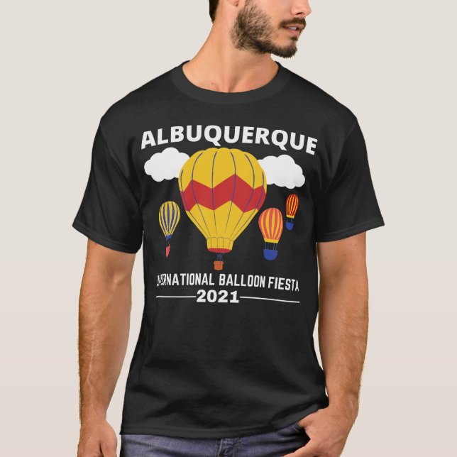 Camiseta Fiesta de globo de Albuquerque (Anverso)