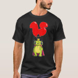 Camiseta Fiesta de globo de Rana Cute 15th Birthday Kids<br><div class="desc">Fiesta de globo de Rana Cute 15th Birthday Kids.</div>