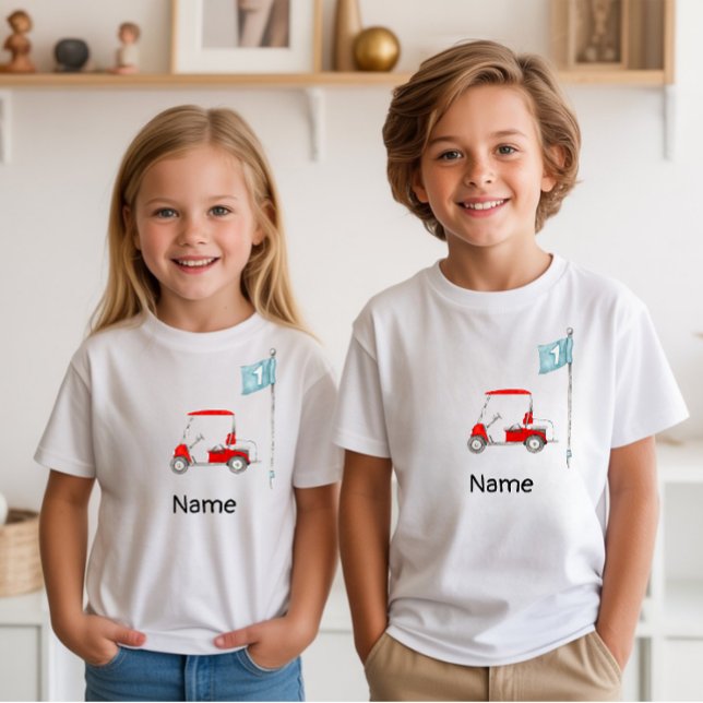 Camiseta fiesta de golf de primer cumpleaños (Subido por el creador)