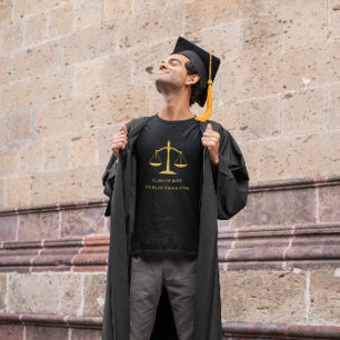 Camiseta Fiesta de graduación de profesional jurídico
