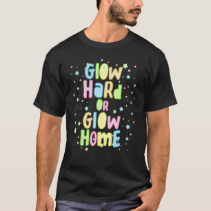 Camiseta Fiesta de grupo doméstico brillante o duro 80 Retr