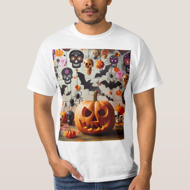 Camiseta Fiesta de Halloween (Anverso)