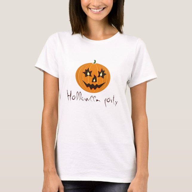 Camiseta Fiesta de Halloween (Anverso)