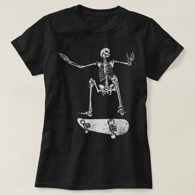 Camiseta Fiesta de Halloween de fantasía - Skeleton co (Diseño del anverso)