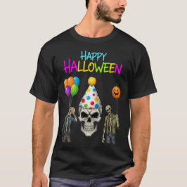 Camiseta Fiesta de Halloween de la época de los zombies y l