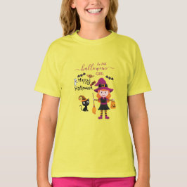 Camiseta Fiesta De Halloween De Trato De Brujas Para Niños