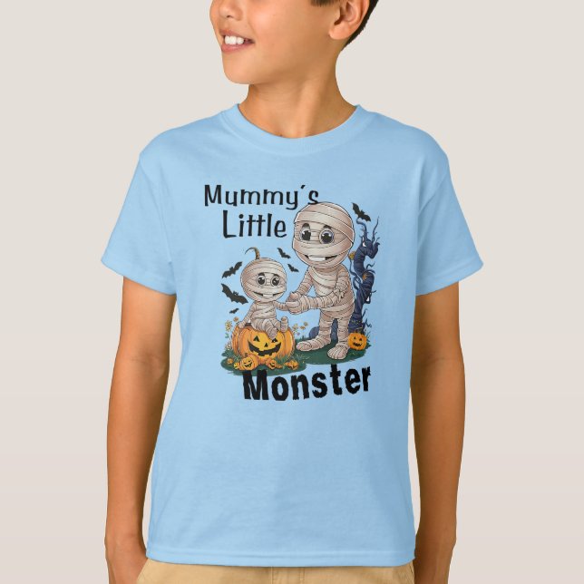 Camiseta Fiesta de Halloween, el pequeño monstruo de la dul (Anverso)