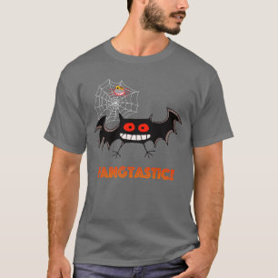 Camiseta Fiesta de Halloween Fangtástica Espeluznante