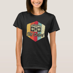 Camiseta Fiesta de Hip Hip Rap de Ghetto Blaster 80