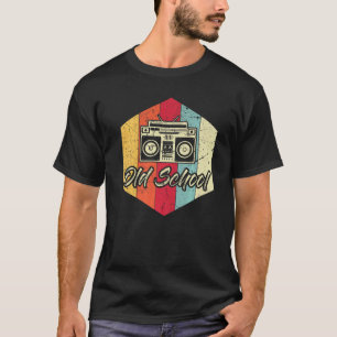 Camiseta Fiesta de Hip Hip Rap de Ghetto Blaster 80