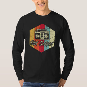 Camiseta Fiesta de Hip Hip Rap de Ghetto Blaster 80